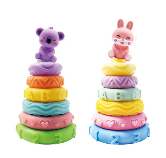 Soft and Washable Stacking Toy 7pcs (6 Months and above)