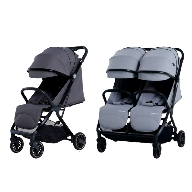 T9 AUTOFOLD STROLLER Smart Lightweight Compact Single and Twin Stroller (0-36 Months) 👶