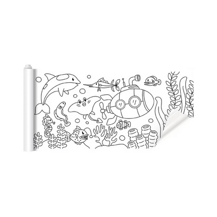 Drawing Color Paper Roll Creative Imagination with the Ultimate Extra Long Drawing and Coloring Roll ✨