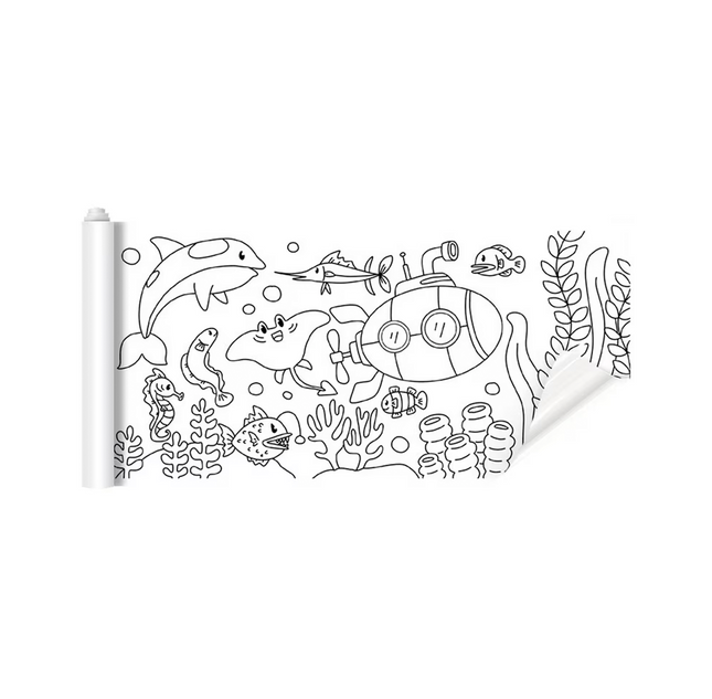 Drawing Color Paper Roll Creative Imagination with the Ultimate Extra Long Drawing and Coloring Roll ✨