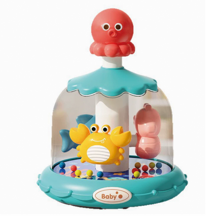 Press and Spin Fun Toy