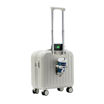 Ride on Suitcase, travel luggage with seat and cup holder (Children Travel Gear)