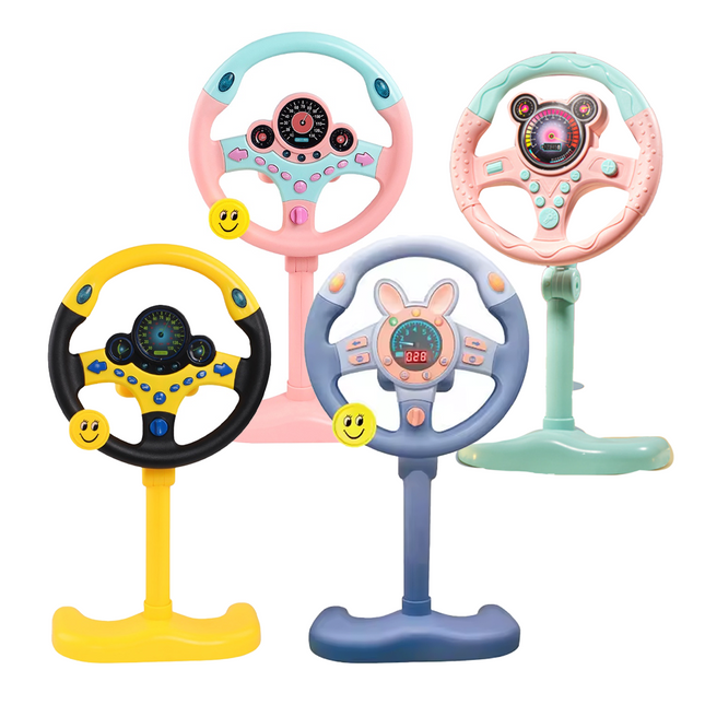 Steering Wheels for Adventuring Moment Simulation Driving Game
