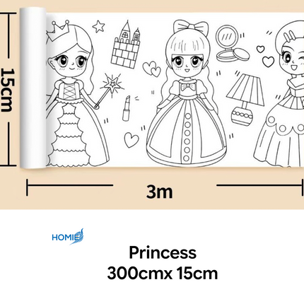 Drawing Color Paper Roll Creative Imagination with the Ultimate Extra Long Drawing and Coloring Roll ✨