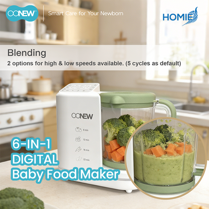 OONEW 6-IN-1 DIGITAL Baby Food Maker
