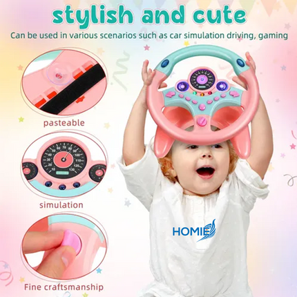 Steering Wheels for Adventuring Moment Simulation Driving Game