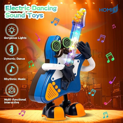 Electric Guitar Dancing Mr. Rock Musical Toy