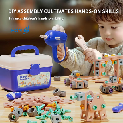 STEM Kids Assembly Toolbox Set