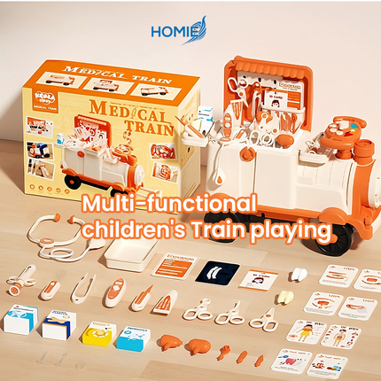 Mini Train Toys Multi Functional Play House