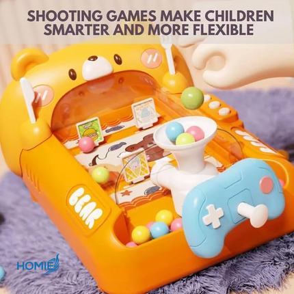 BEAR pinball shooting game electronic arcade machine for kids