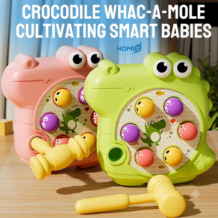 Funny Crocodile Knocking toy