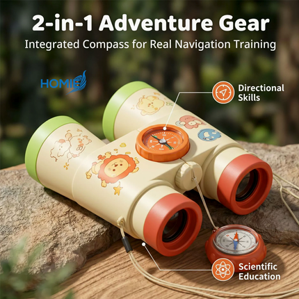 Binoculars with Compass