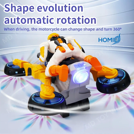 Stunt Motorcycle Toy with colorful and music (Electronic Stunt Toy)