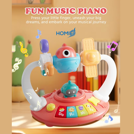 Musical Piano Dinosaur Toy for toddlers Early Learning