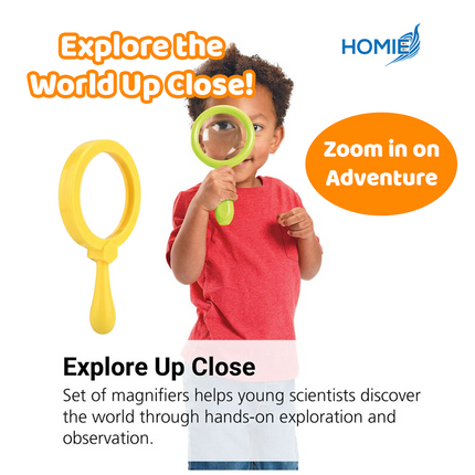 Kids Exploration Magnifier for Science Learning
