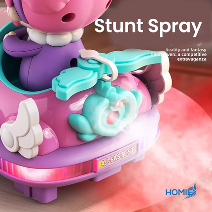 Electric Spray Bumper Car Toy