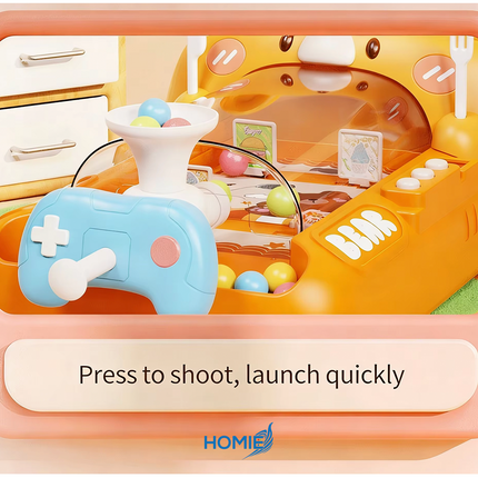 BEAR pinball shooting game electronic arcade machine for kids