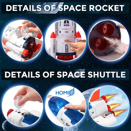 Space rocket, Spaceship Toy (3 Years and above)
