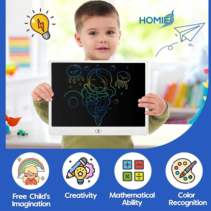 LCD Electronic Writing Pad for Kids Colorful Sketching Tablet