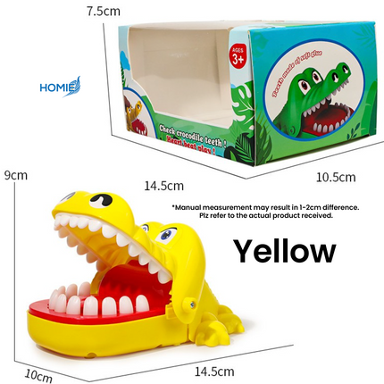 Crocodile finger biting toys