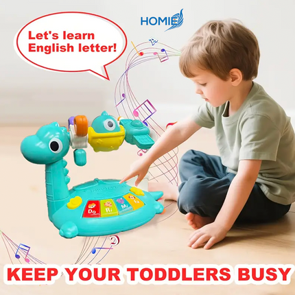 Musical Piano Dinosaur Toy for toddlers Early Learning
