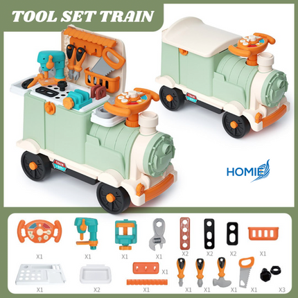 Mini Train Toys Multi Functional Play House
