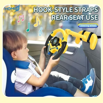 Steering Wheels for Adventuring Moment Simulation Driving Game