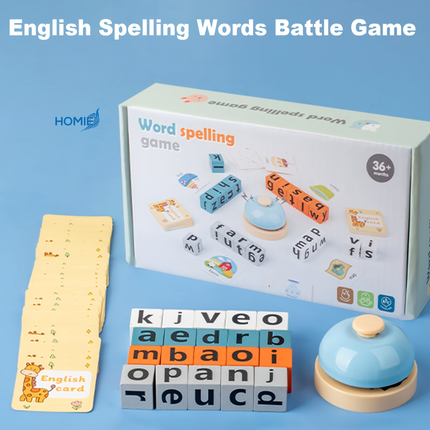 Word and letter building blocks (3 to 6 years old)