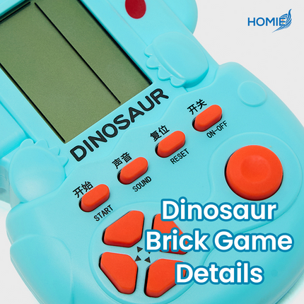 Game Console (6 Years and Above) Handheld Tetris Retro Console Toy for Kids