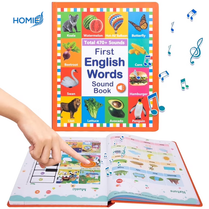 MY FIRST ENGLISH SOUND BOOK educational talking book