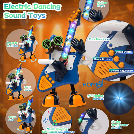 Electric Guitar Dancing Mr. Rock Musical Toy