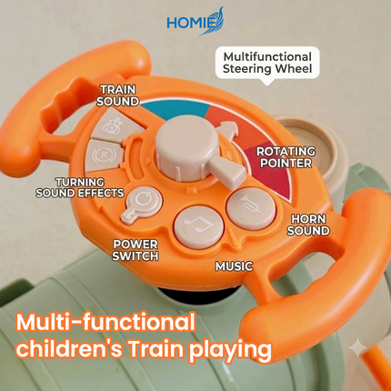 Mini Train Toys Multi Functional Play House