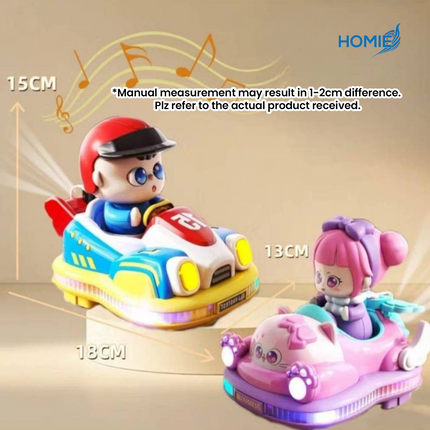 Electric Spray Bumper Car Toy