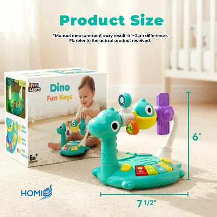 Musical Piano Dinosaur Toy for toddlers Early Learning