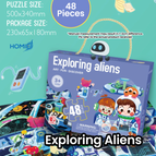 Aliens 48 pcs