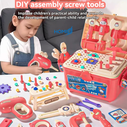 STEM Kids Assembly Toolbox Set