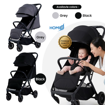 T9 AUTOFOLD STROLLER Smart Lightweight Compact Single and Twin Stroller (0-36 Months) 👶