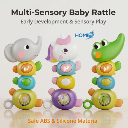 Animal Rattle Musical Toy
