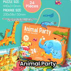 Animal Party 24 pcs