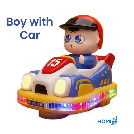 Electric Spray Bumper Car Toy