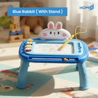 Blue Rabbit (with Stand)