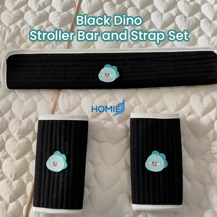 Stroller Bar and Strap Covers Set