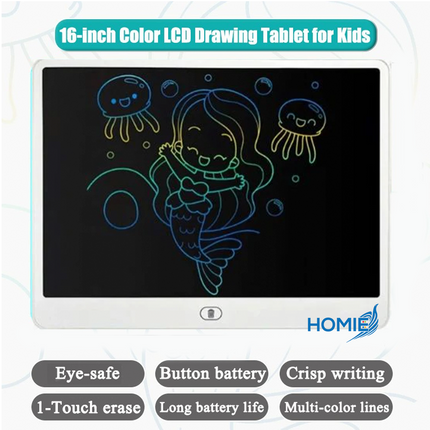 LCD Electronic Writing Pad for Kids Colorful Sketching Tablet