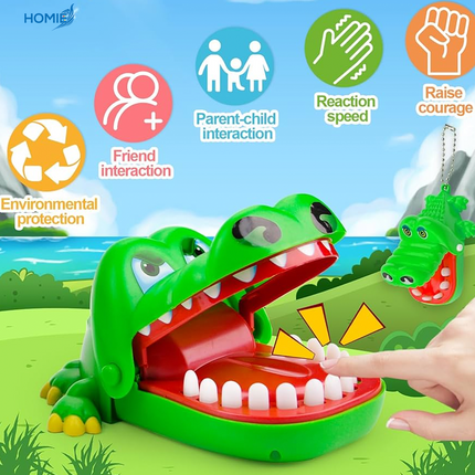 Crocodile finger biting toys