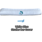 White Dino Stroller Bar