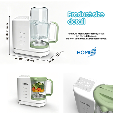 OONEW 6-IN-1 DIGITAL Baby Food Maker