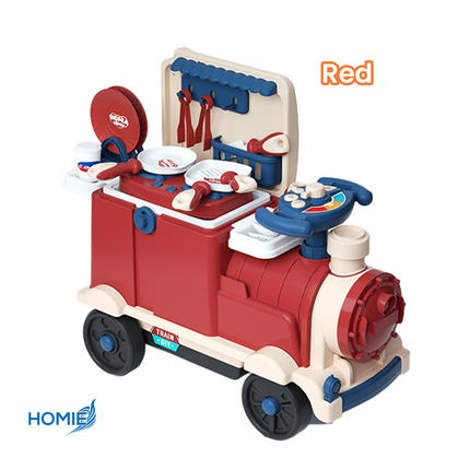 Mini Train Toys Multi Functional Play House