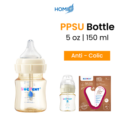 SucVent Milk Bottle (Glass and PPSU Bottles)