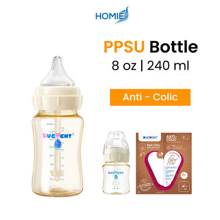 SucVent Milk Bottle (Glass and PPSU Bottles)