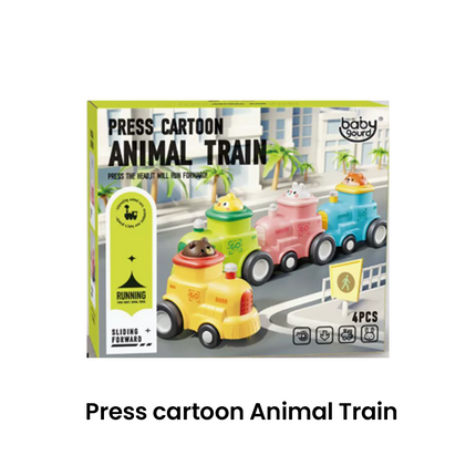 HOMIE Children Cars Press and Go Trucks (4 pcs Set)